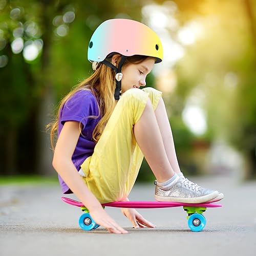 Miniatura 5 de Casco de bicicleta para niños de 2-3-5-8-14 años para niñas, niños, niños pequeños, niños y jóvenes, casco de bicicleta para niños pequeños con #4