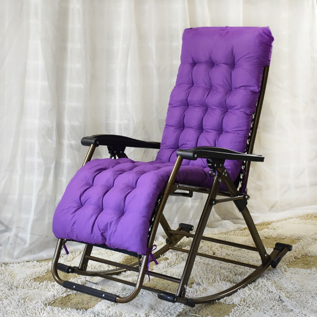 Rocking Chair Folding Deck Free And Unfettered The Elderly Leisure