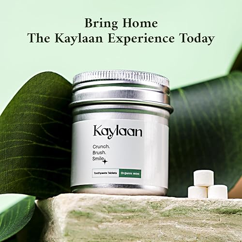 Miniatura 5 de Tabletas de pasta de dientes con flúor, sabor a menta, 90 unidades, pasta de dientes de viaje ecológica, tabletas de pasta de dientes masticables