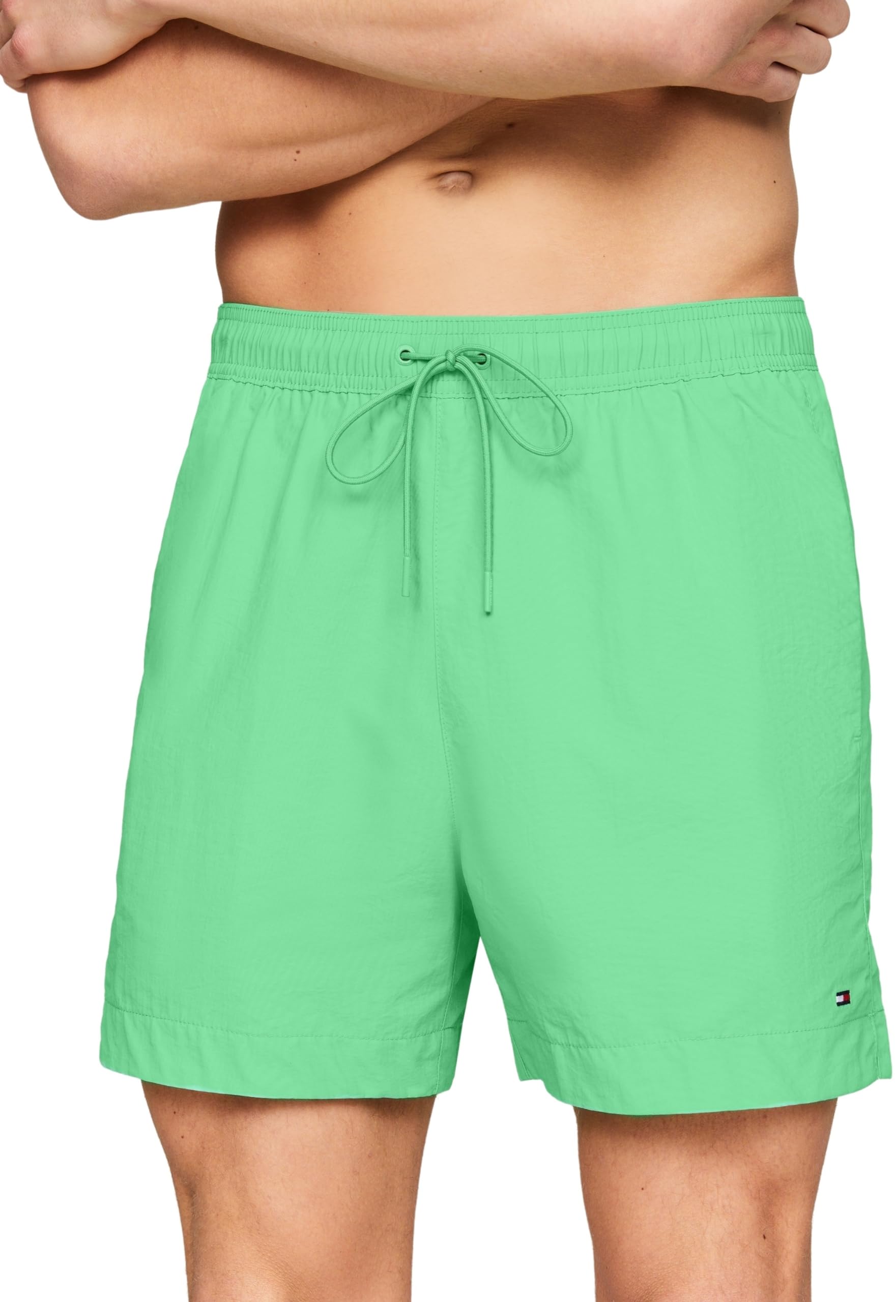 Tommy Hilfiger Bañador Hombre Medium Drawstring Pernera media, Orange (Naranja), XL