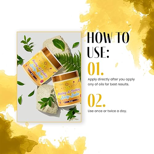 Miniatura 6 de KIYAMEL Bálsamo para bebés curativo y calmante para pieles sensibles y eccemas. Fabricado con aceite de jojoba de mango y manteca de karité y