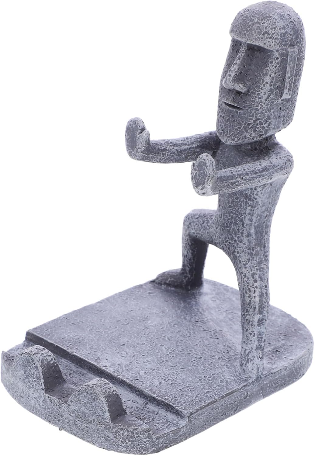 Moai Shaped Resin Cellphone Stand Holder for Smartphone Xmas