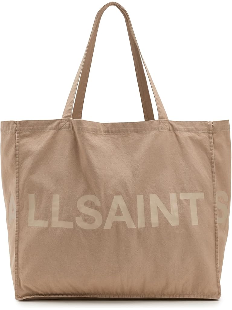 Khaki AllSaints Large Biggy Tote