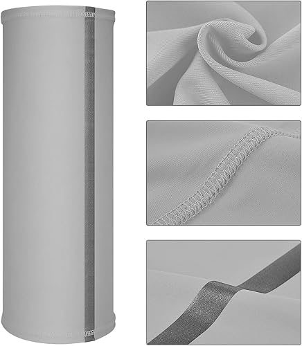 Miniatura 3 de SATINIOR 4 piezas de polaina reflectante para el cuello, bandana de seguridad de neón, protección contra el viento, el polvo, UV, bufanda