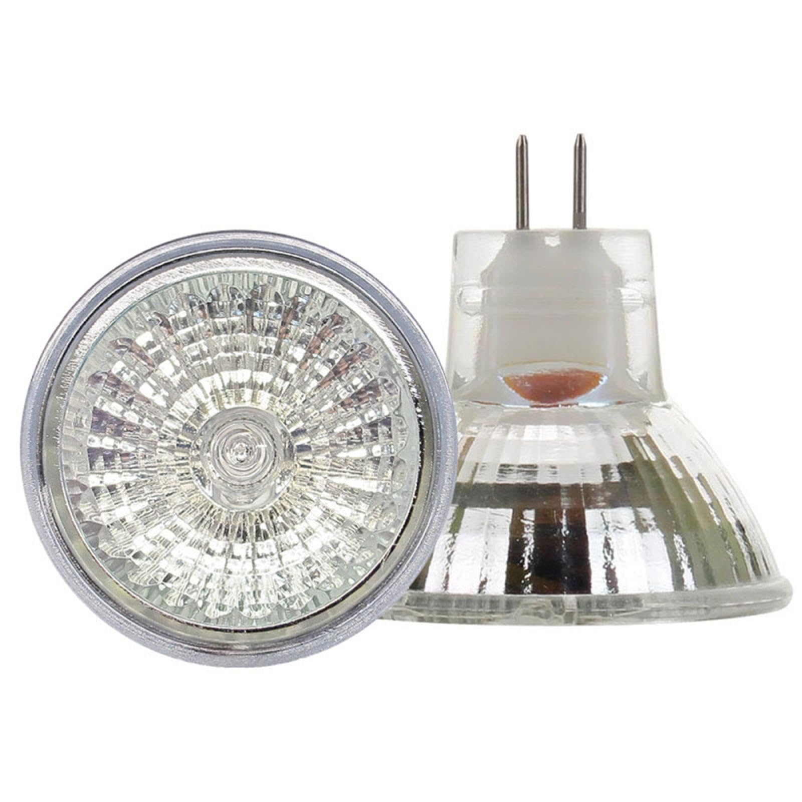 Ampoules halogènes MR16 24V 50W GU5.3 12V 20W Lampe Halogène MR16 220V 35W GU5.3 Ampoule Spot Blanc Chaud Dimmable 6PCS 24V-50W