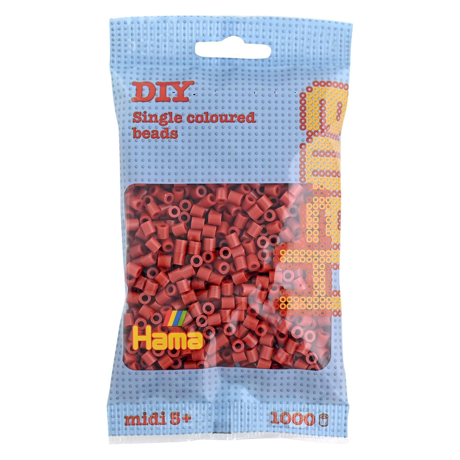 HAMA Bolsa de perlas | Aprox. 1000 cuentas midi fusibles para manualidades y mosaicos | Perlas de fusión para niños creativos 5+ | Juego de arte y decoración | Light Blue — view 39