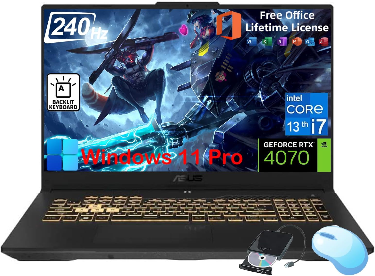 Amazon.com: ASUS TUF F17 Gaming Laptop - 17.3