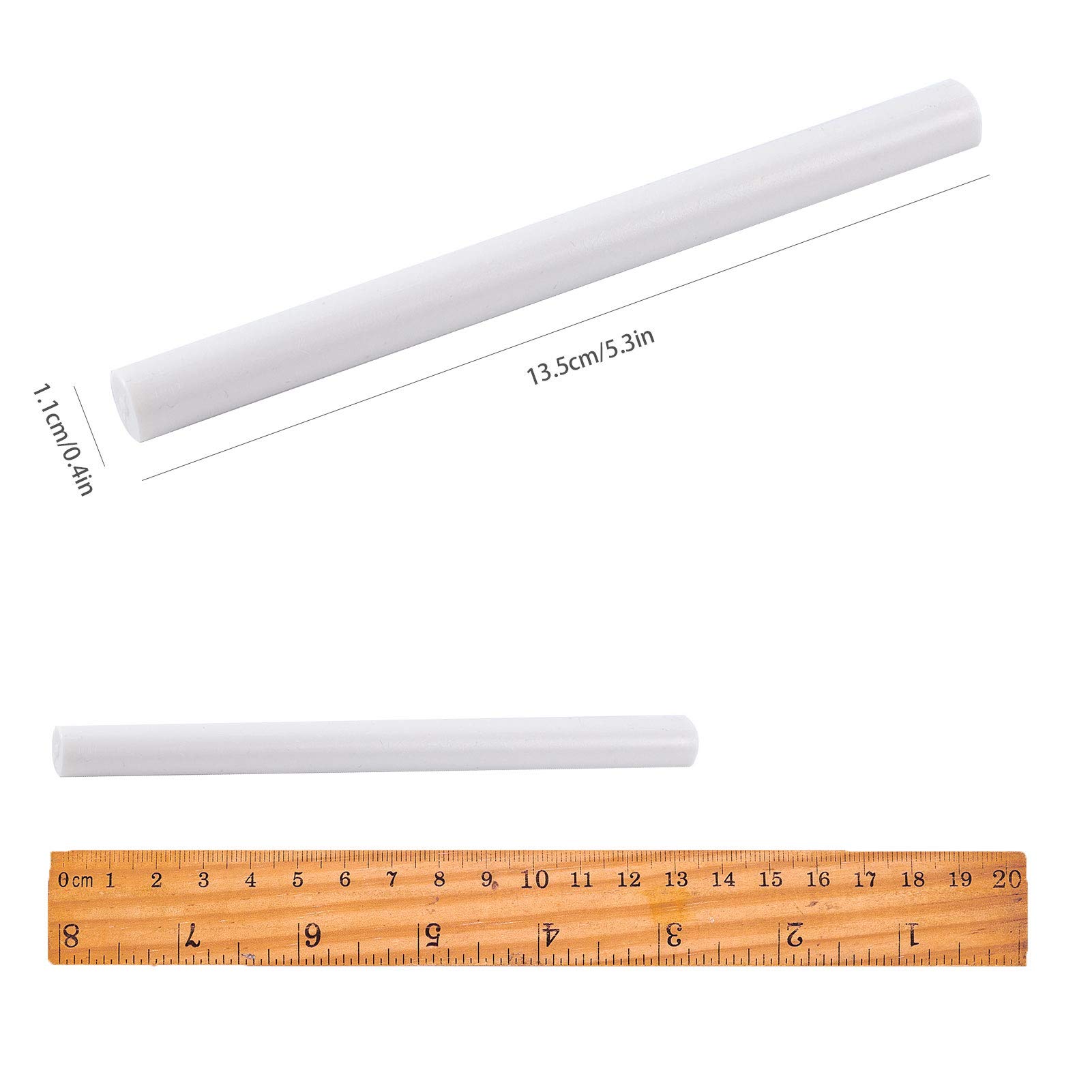 Stick Cera Sigillante Per Pistola Colla - 20 Pezzi, Colore Verde, Per Inviti E Decorazioni - Foto 9