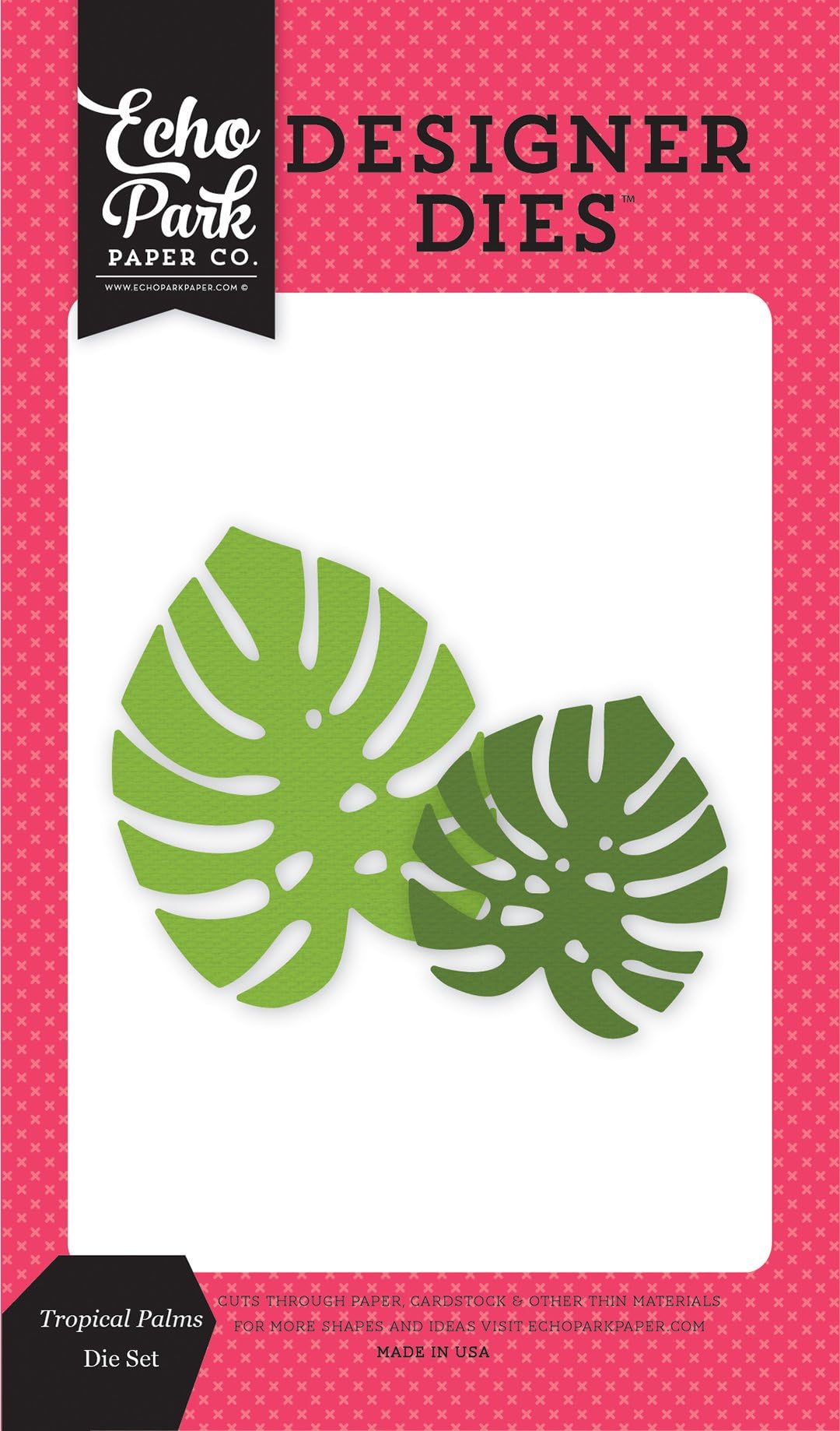 Echo Park Paper Company Tropical Palms Die Set