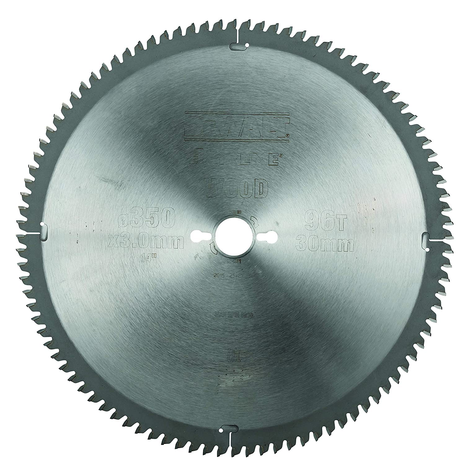 DeWalt, DT4291-QZ, Hoja para sierra circular estacionaria 350x30mm 96D
