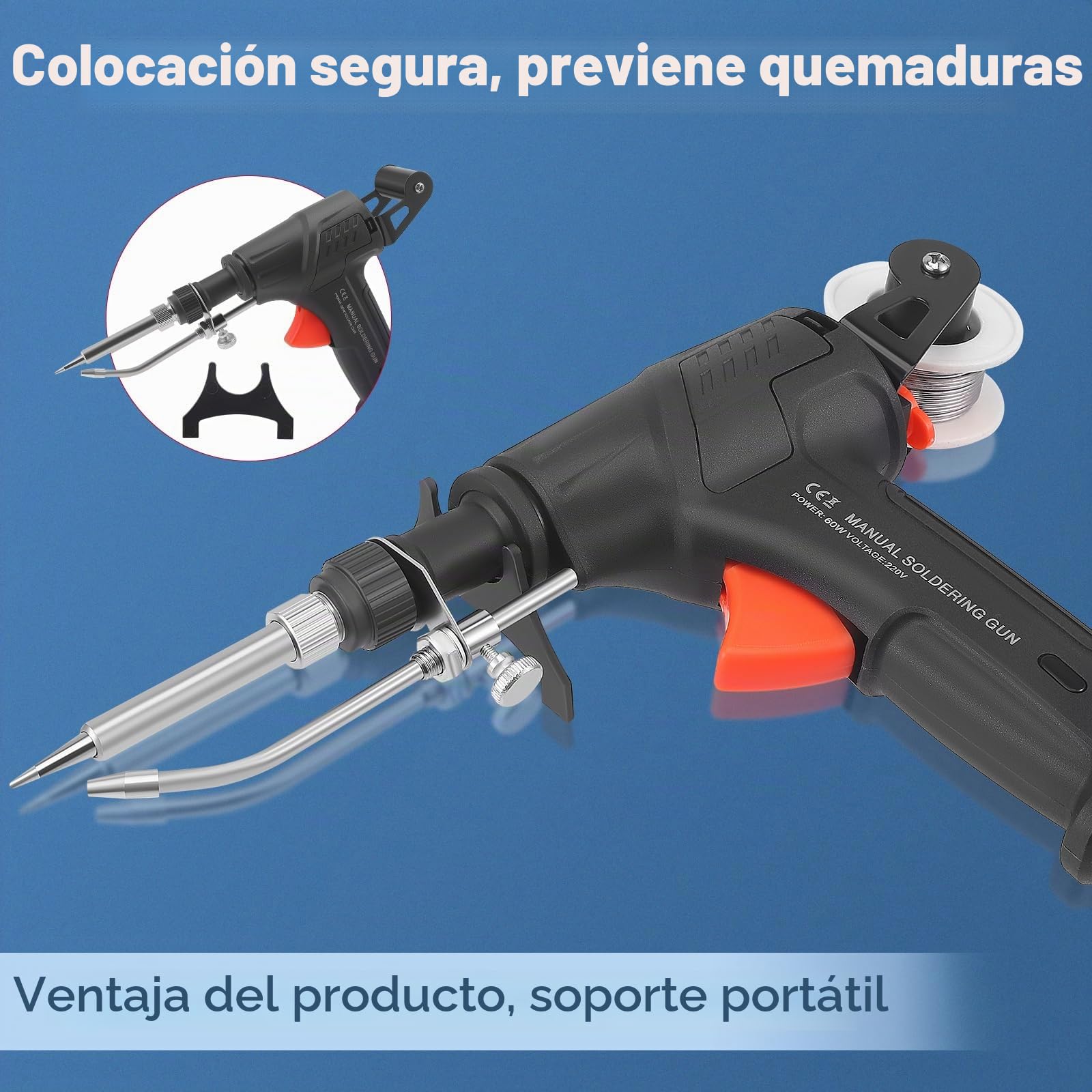 Juego de soldador multifunción portátil, herramientas de soldadura láser industriales internas, soldadora láser, pistola de soldadura automática, pistola de soldadura manual con 5 cables de soldadura
