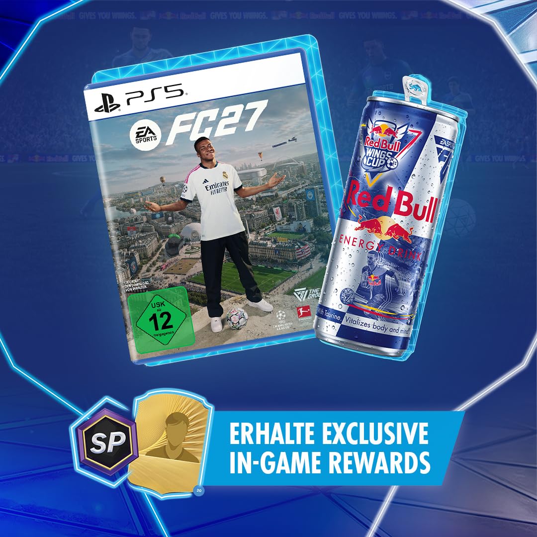 Exclusive: EA Sports FC 27 Standard Edition + Red Bull Energy Drink 6 Pack