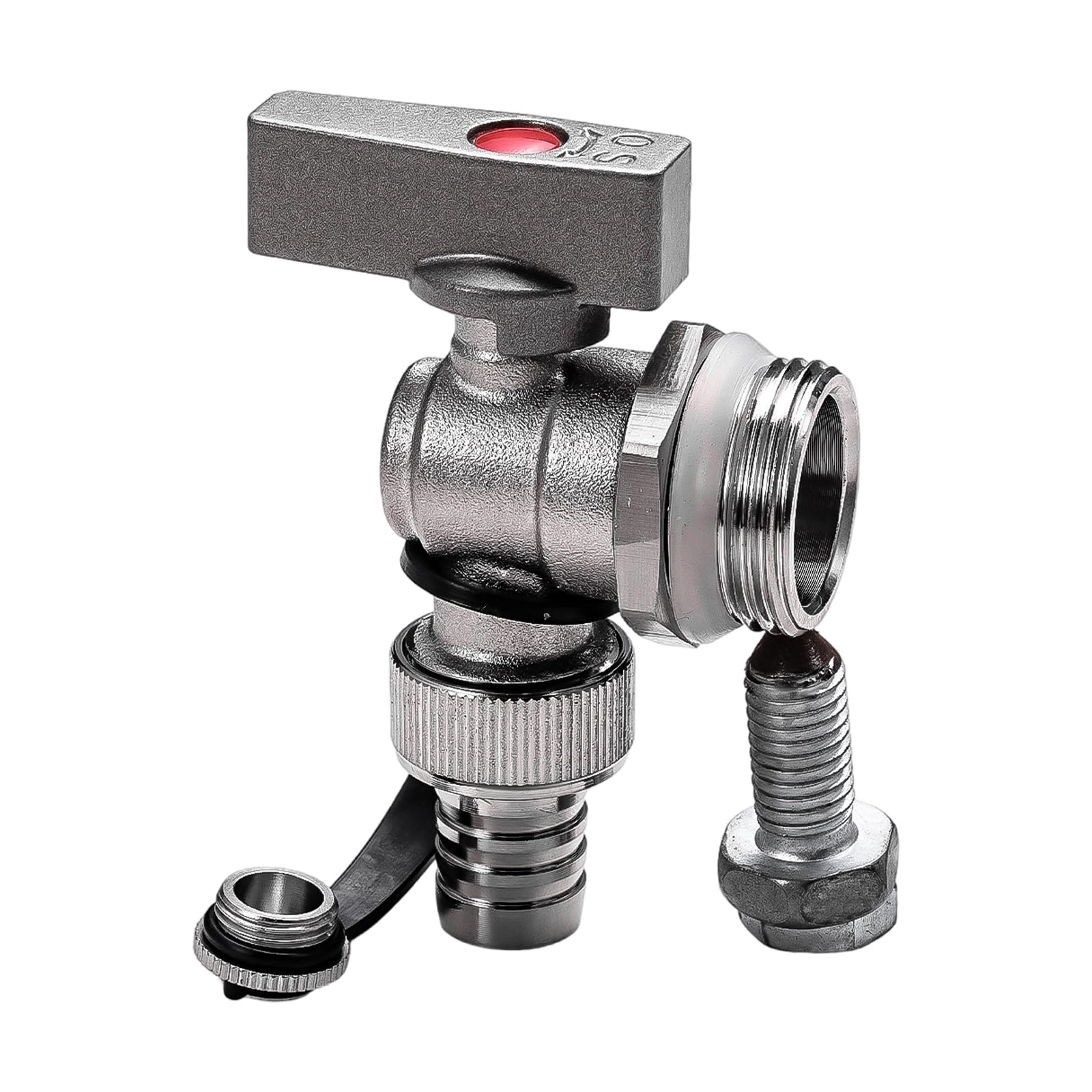 Leakproof Underfloor Heating Distributor Valves with Water Divider Heat Radiator Connector Enduring Leakproof Heating Large Distributor