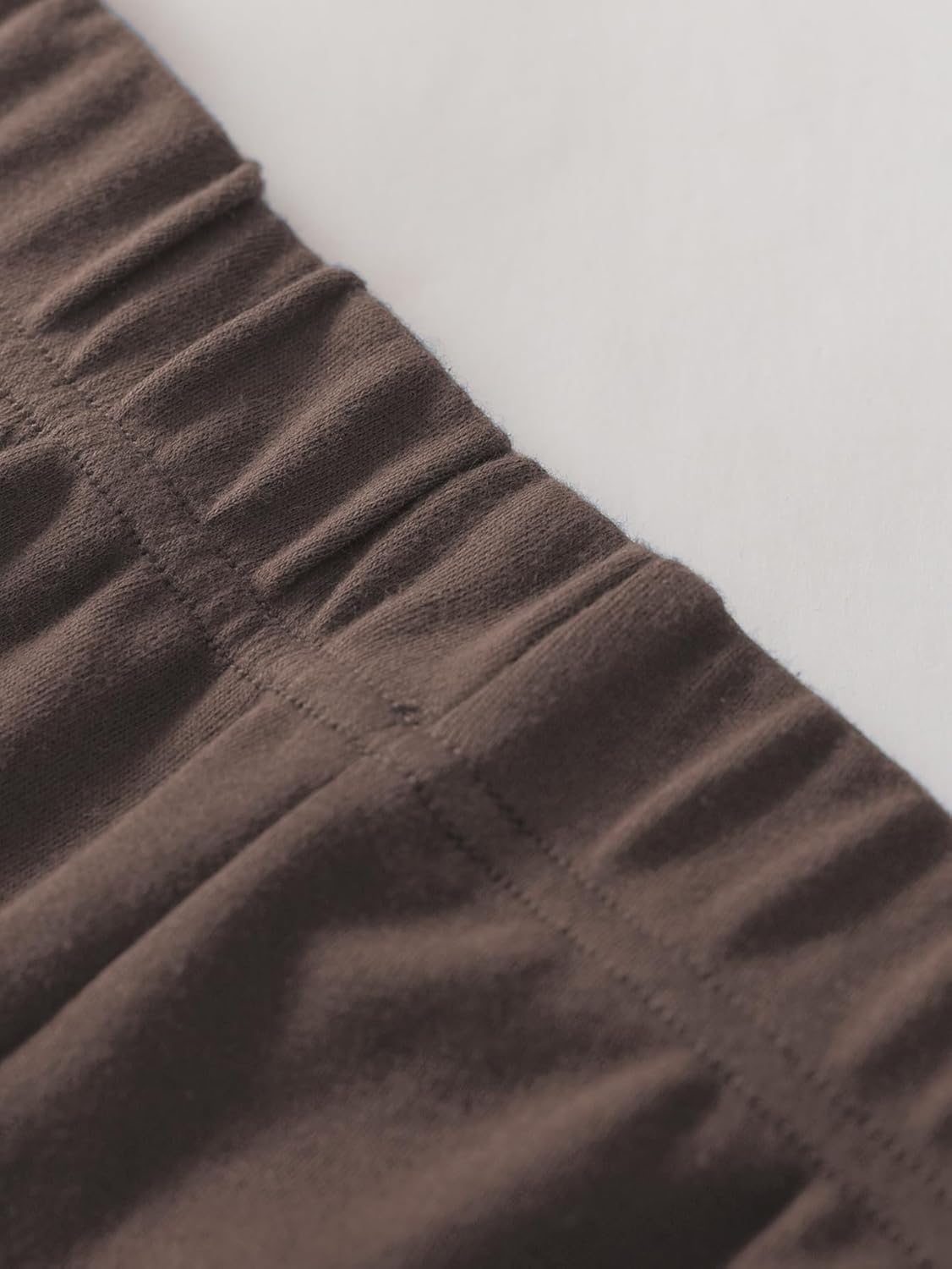 Weintee Women's Petite Elastic Waist Knit Pants - Image 7