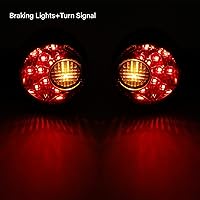 Vista 7 de TCT-MOTORPARTS Señales de giro traseras LED para Harley Sportster XL883 XL1200 1992-2022