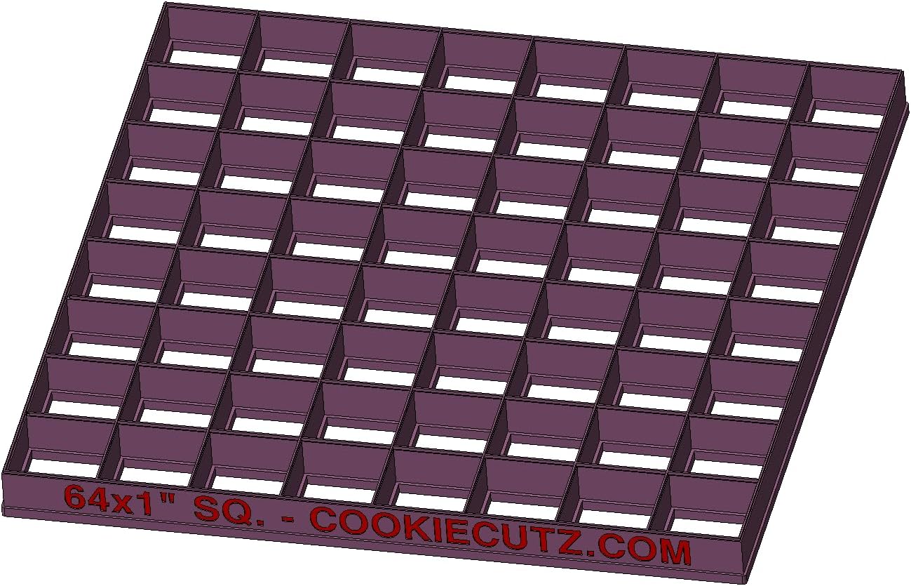 64 x1 inch size squares Multicutter
