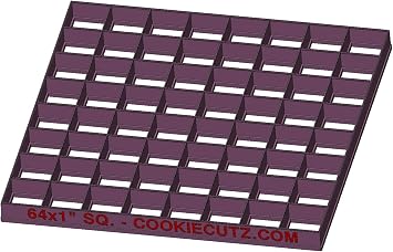 64 x1 inch size squares Multicutter