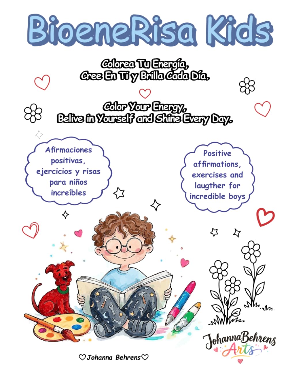 BIOENERISA KIDS PARA NIÑOS: Colorea tu energía, cree en ti y brilla cada dia.