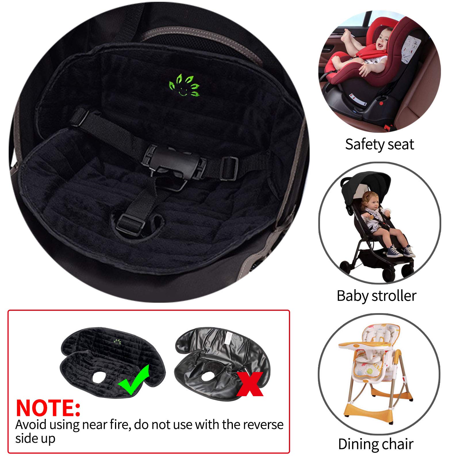 Protection Siege Voiture Enfant Pipi Bear And Care - Lot De 2 Protections De Siège De Voiture, Housses De Protection Pour Poussettes, Transats Et Plus Encore, Coussinets De Pot Pour Tout-petits Et