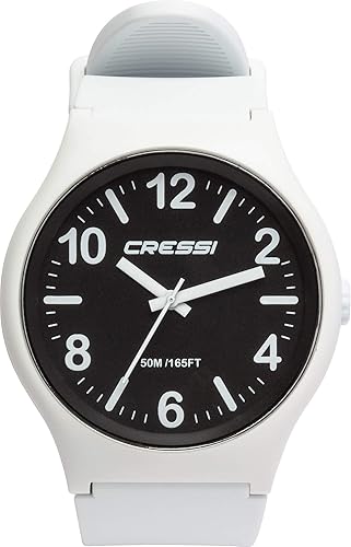 Miniatura 2 de Cressi Reloj analógico de cuarzo disponible en varios colores, resistente al agua hasta 98.4 ft (100 pies) Echo Diseñado en Italia