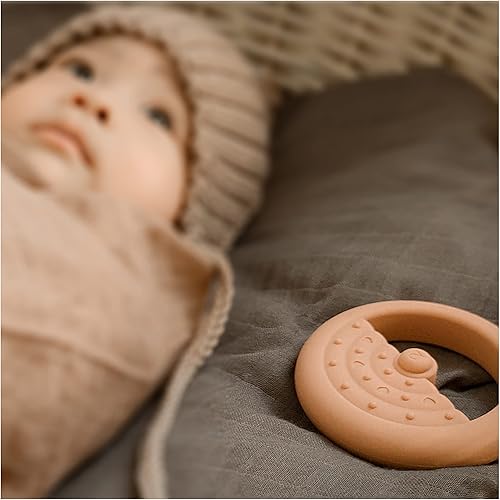 Miniatura 9 de Moonkie Stacks of Circles - Juguete de dentición suave  Juguete educativo para bebés  Juguetes de anillo apilable para bebés niños y niñas  Juego de