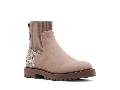 Steve Madden Kids Lilyana (Little Kid/Big Kid) Girls Shoes Taupe Glitter : 13 Little Kid M