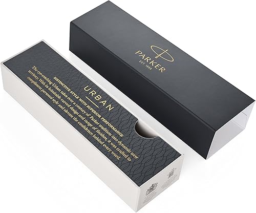 Miniatura 9 de Parker Urban bolígrafo, magenta vibrante con repuesto de tinta negra de punto medio (1975419)