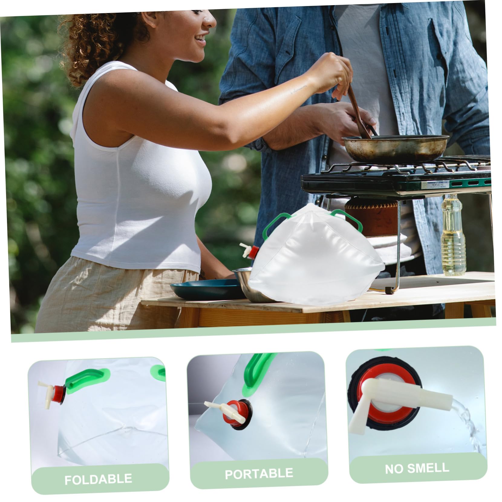 iplusmile 2stücke Faltbare Wasserkanister Für Camping Outdoor-wasserbeutel Mit Großem Fassungsvermögen Leicht Zu Transportieren Und Vielseitig Einsetzbar Für Wandern Trekking Und Notfälle
