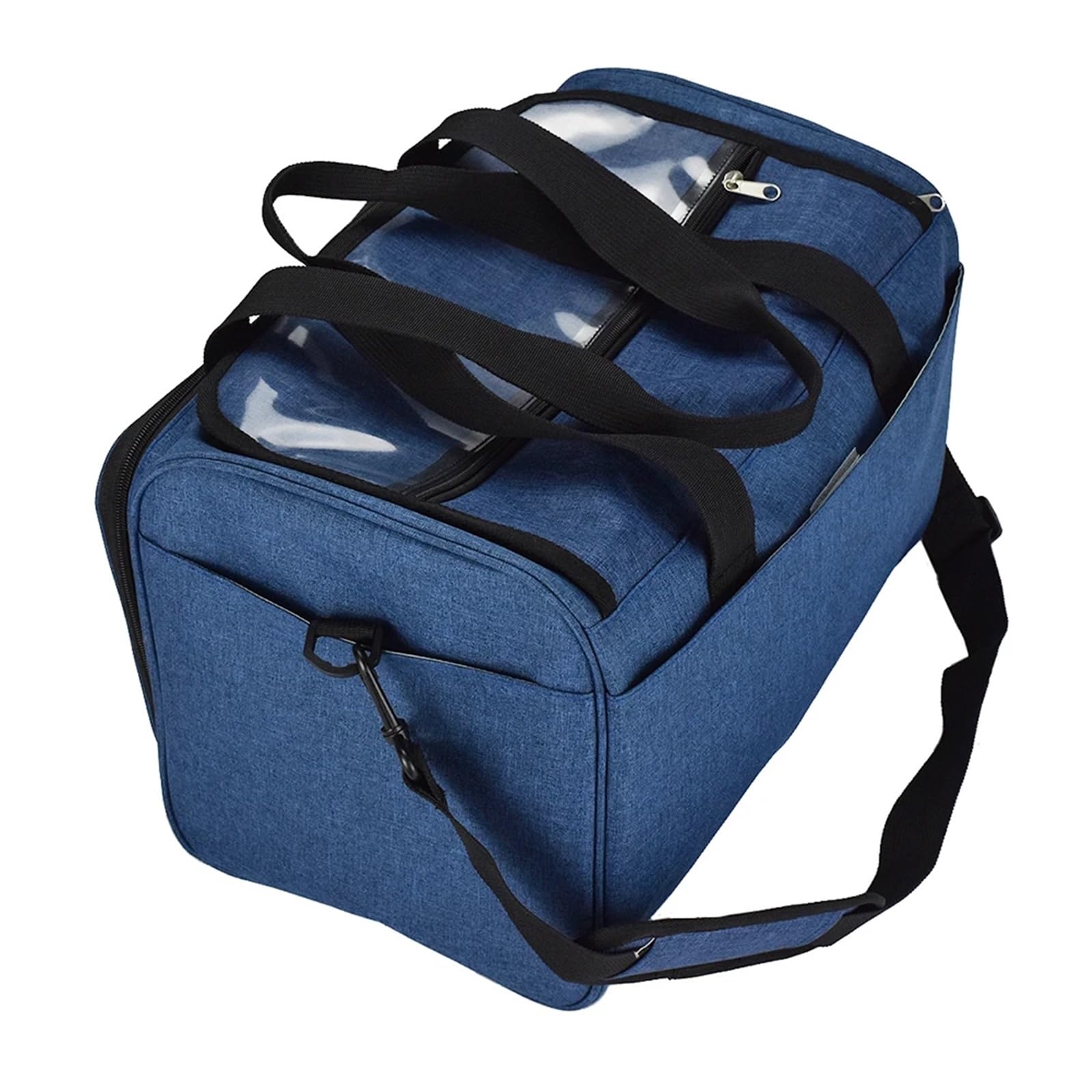 Bolsa de almacenamiento for lanas lana, organizador ganchillo, bolsa viaje for y suministros para Agujas, Hilo(Purple)