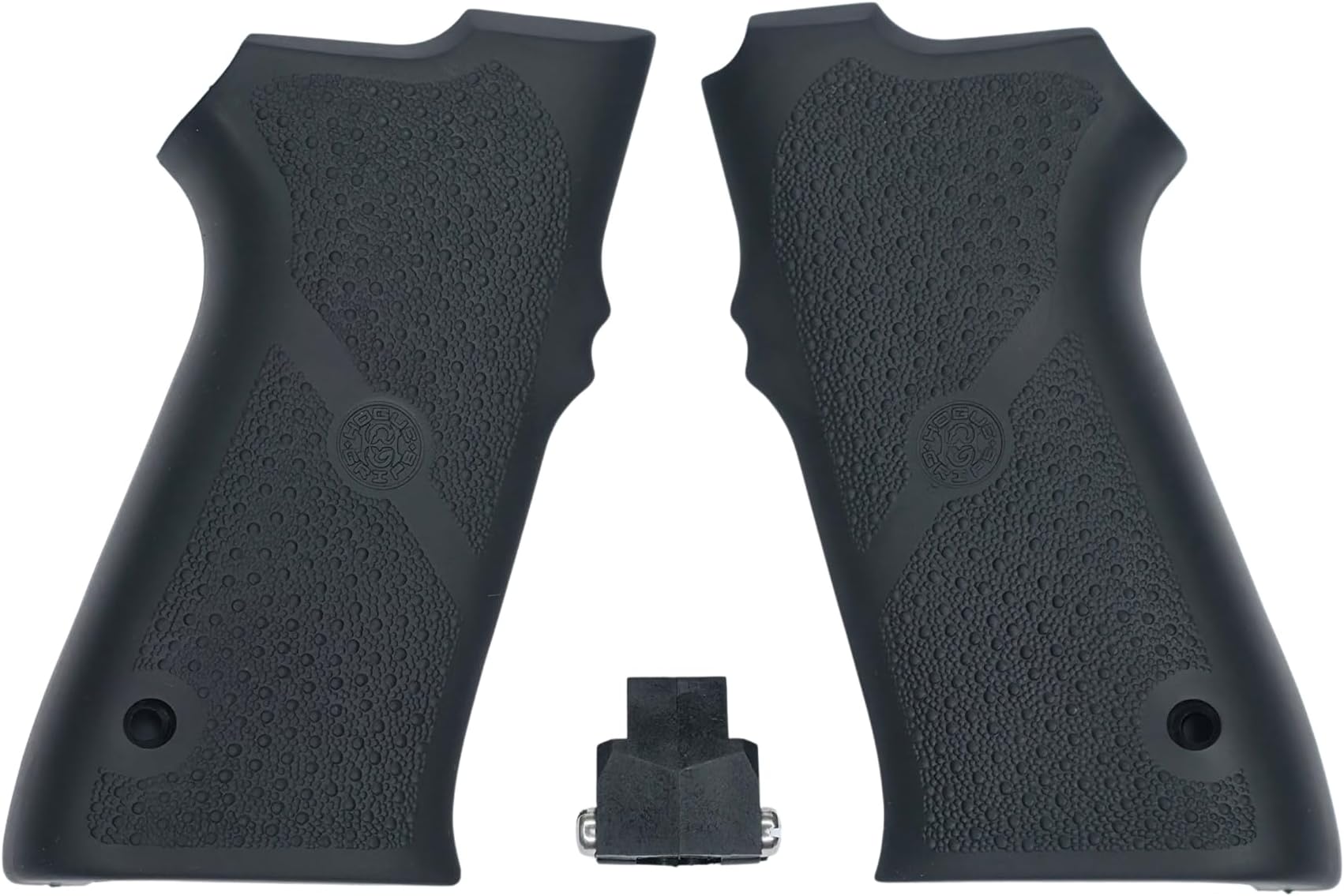 Hogue Rubber Grip Panels for S&W Full Size 9/40 5900 Series, Black - 40010