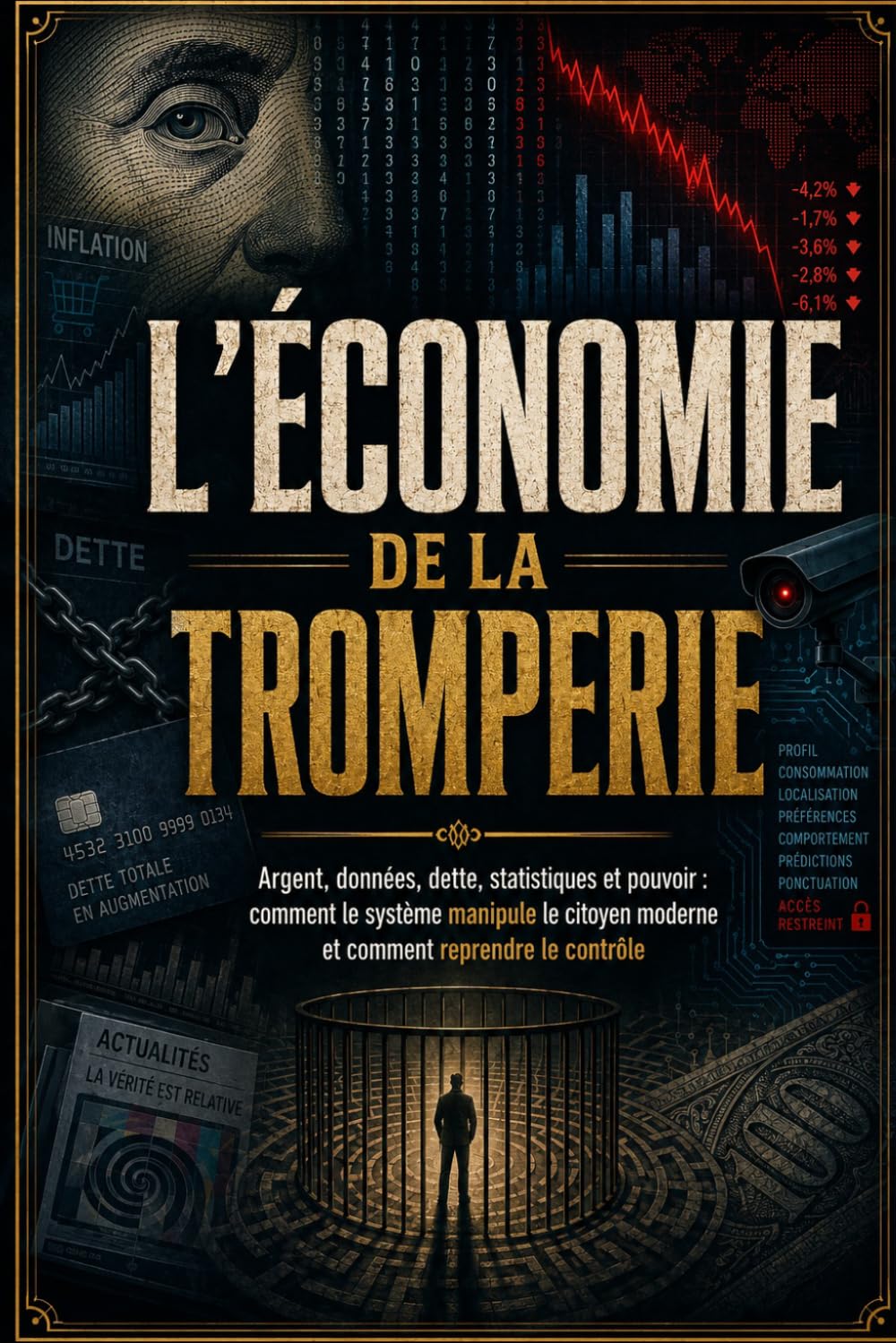 L’Économie de la tromperie: Argent, données, dette, statistiques et pouvoir : comment le système manipule le citoyen moderne et comment reprendre le contrôle
