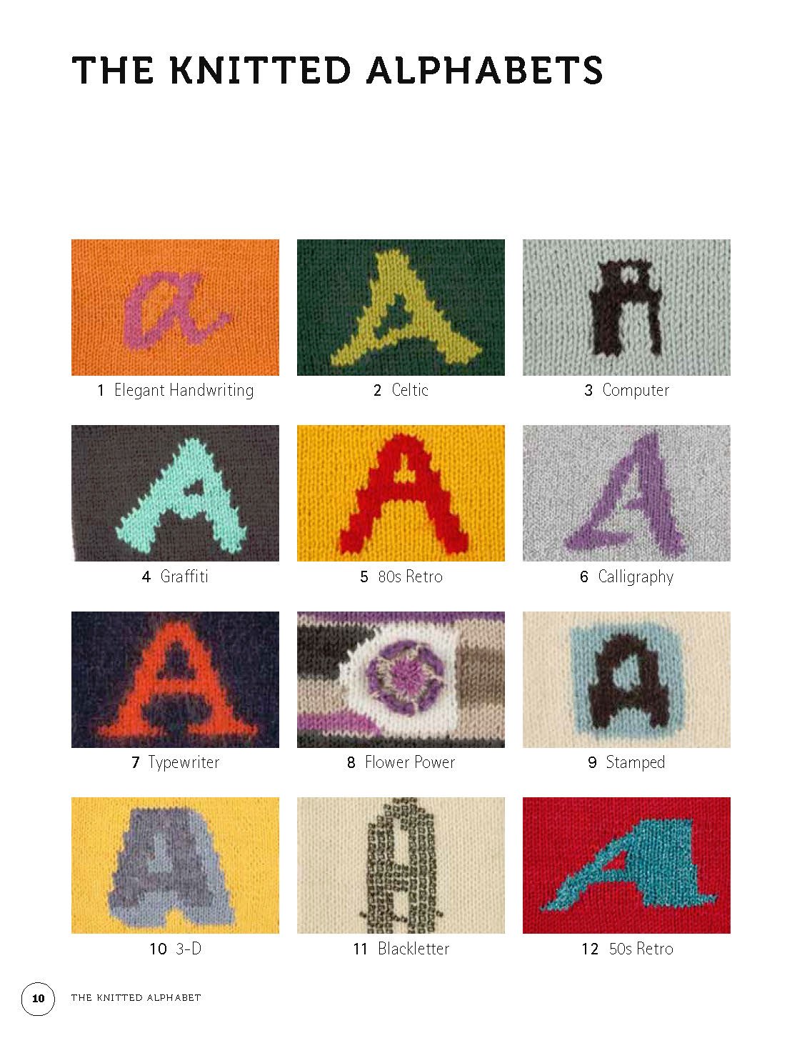 The Knitted Alphabet: How to Knit Letters from A to Z - Image 5
