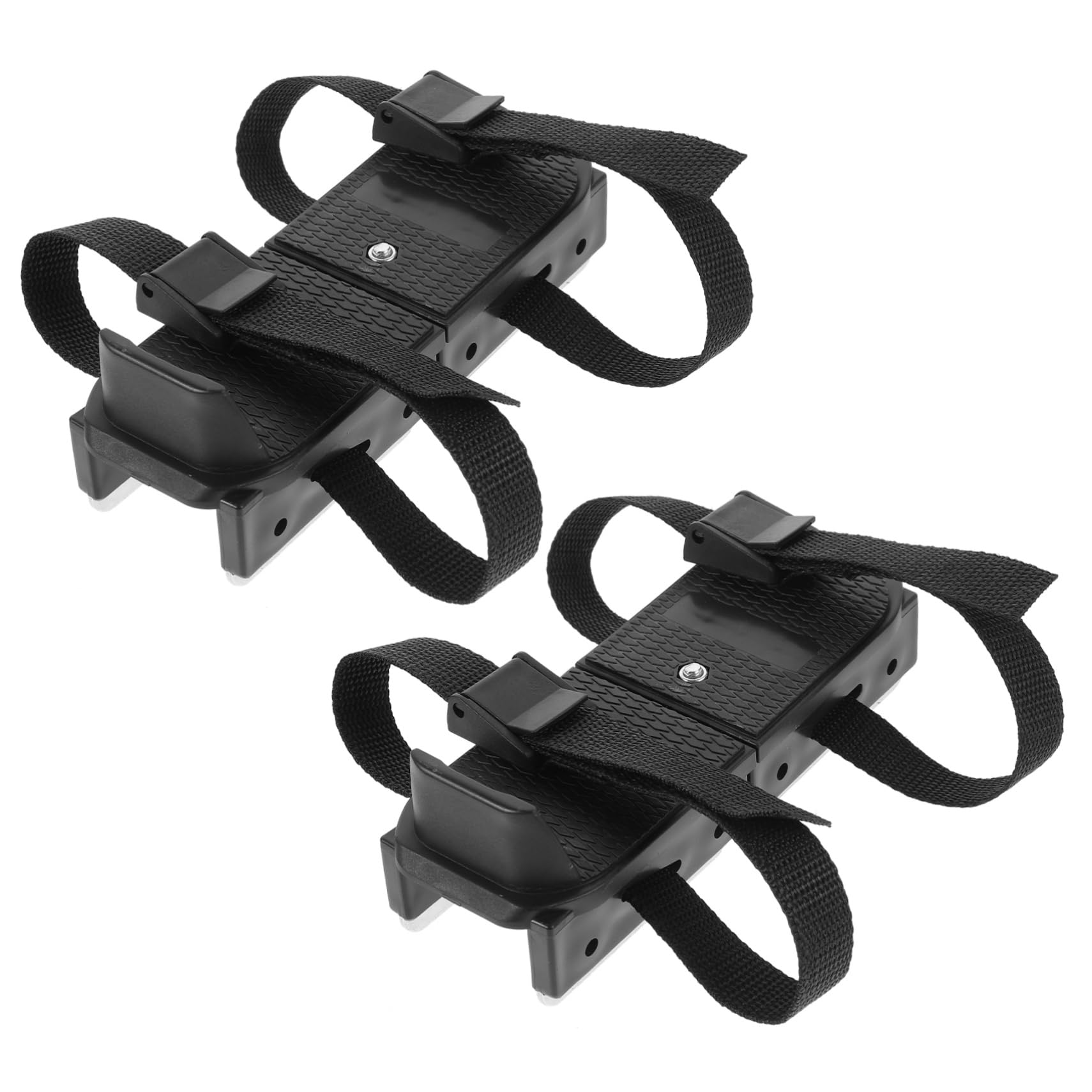 Abaodam 1Pair Stable Ice Skates with Fixing Straps Fall Design Outdoor Skating Shoes for Multifunctional for Skating and Skiing