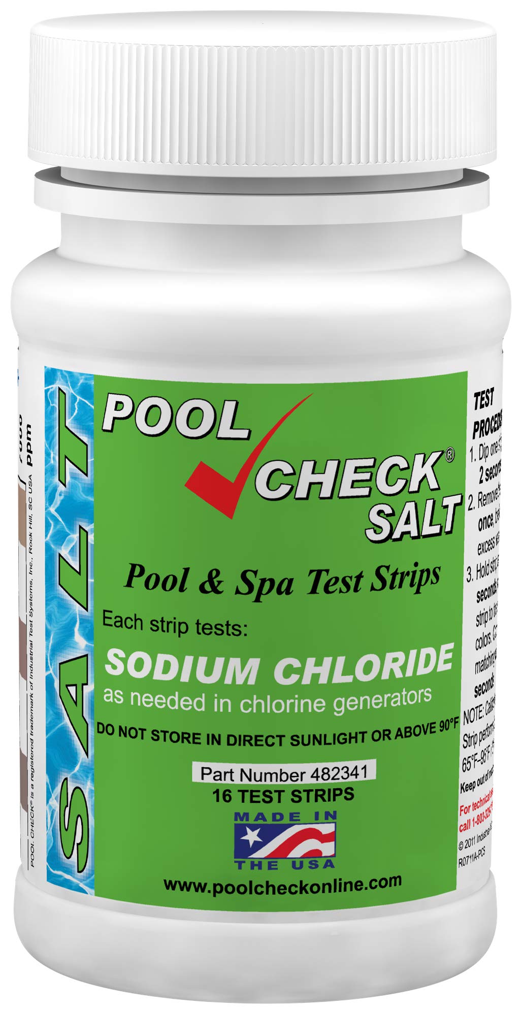 Industrial Test Systems Pool Cheque Salt Test Categorie, New