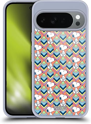 Miniatura 138 de Head Case Designs Funda de gel suave con licencia oficial de Peanuts House Snoopy Deco Dreams compatible con Samsung Galaxy S23 5G Casa,Blue