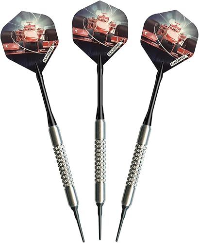 Elkadart Turbo - Dardos de punta suave con estuche de almacenamiento