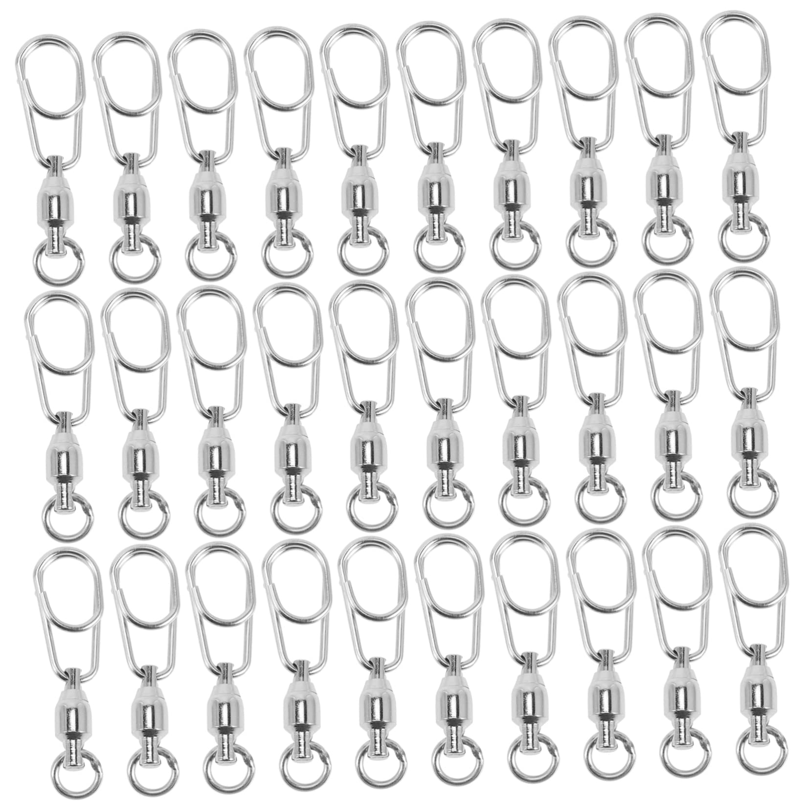 VANZACK Achtstelliger Ringverbinder Fishing Reel freilaufrolle Angeln fischköder Ersatzwirbel robuster Angelring robuster Köderwirbel Robustes Angelgelenk Rostfreier Stahl