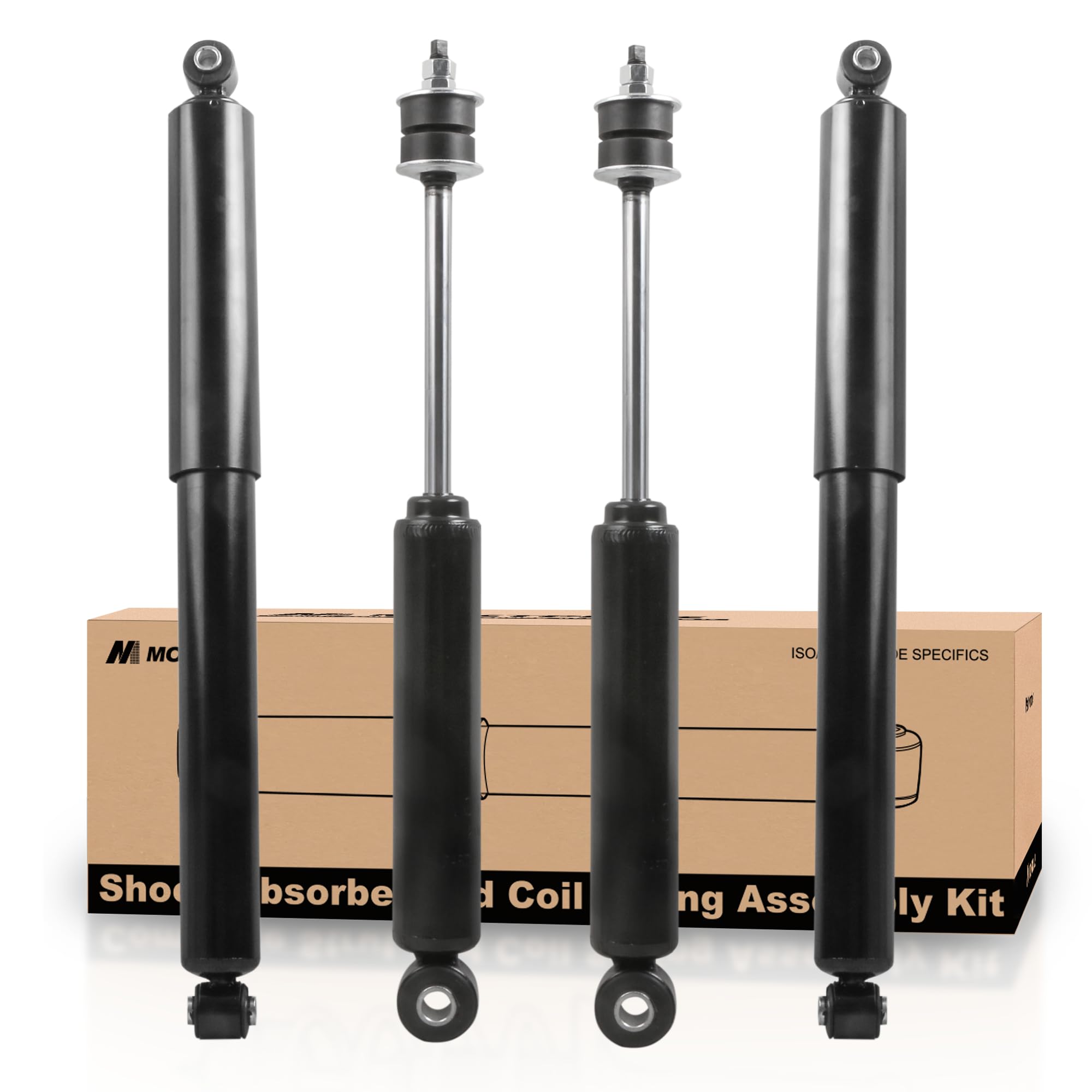 MOSTPLUS 4-Piece Shock Set