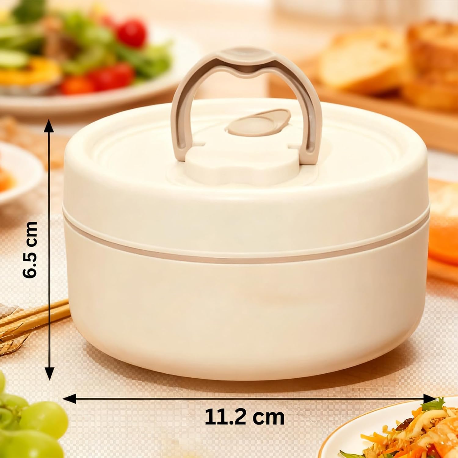 4 Pcs Portable Insulated Lunch Container Set with Bag,Multi Tier Stackable Stainless Steel Thermal Lunch Boxes with Insulated Lunch Bag for Work,School,Picnics,Travel (Brown 2-piece set)