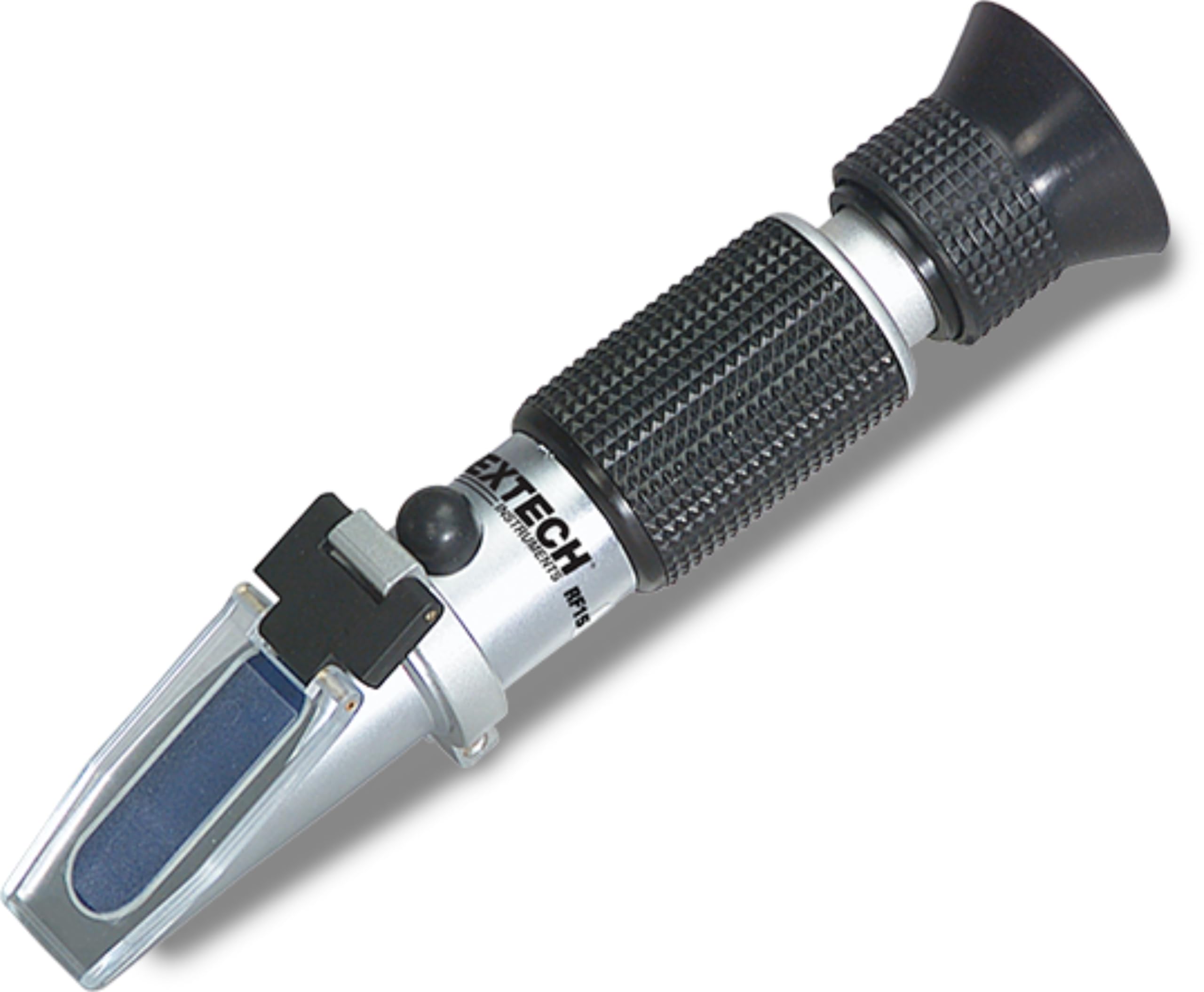 Extech RF15 Saccharose-Brix-Refraktometer, 0-32% Brix, ATC | Saccharose 0-32% Brix, automatische Temperaturkompensation, Glasprisma, verstellb. Okular, Kalibrierkit