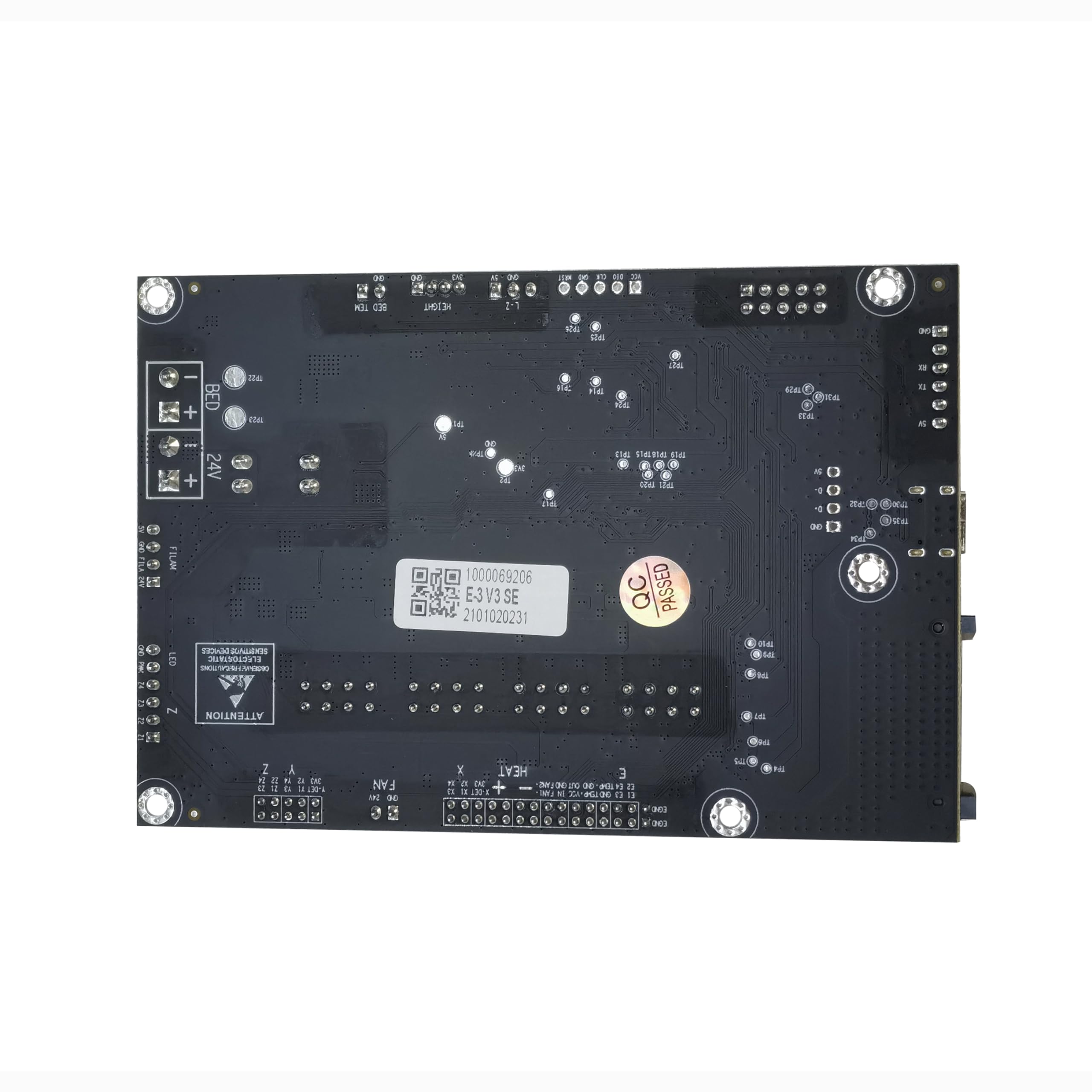 Placa base original Ender 3 V3 SE de 32 bits con controlador de motor paso a paso MS35774 compatible con Creality Ender 3 V3 SE 3D de repuesto CR4NS200320C13_32_MS35774_GD303RET6