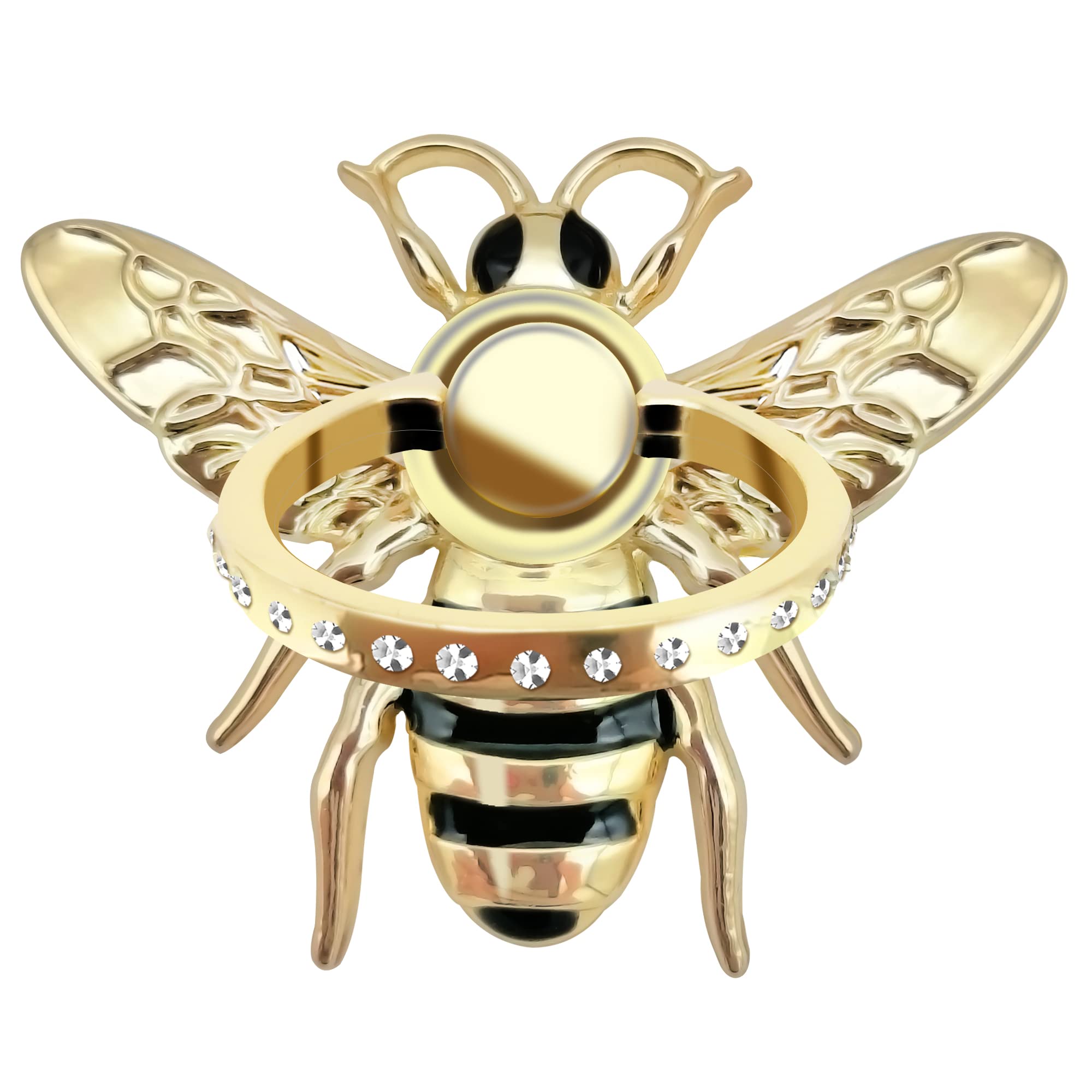 Tacomege Gold Bee Cell Phone Ring Grip Holder Stand Iphone