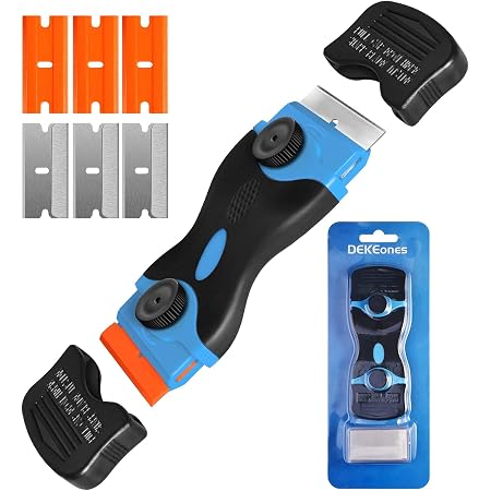 Blue Point Razorblade Scraper Razor Blade Scraper, 2 PCS Razor Scraper Tool for Removing Label ...