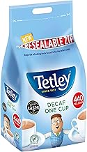 Tetley One Cup Decaf Tea, Pack of 440 Teabags