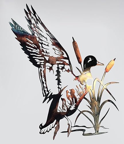 Miniatura 8 de SIETIOJI 2 piezas de decoración de pared de alce de metal rústico para decoración del hogar de la habitación decoración rústica de la cabaña