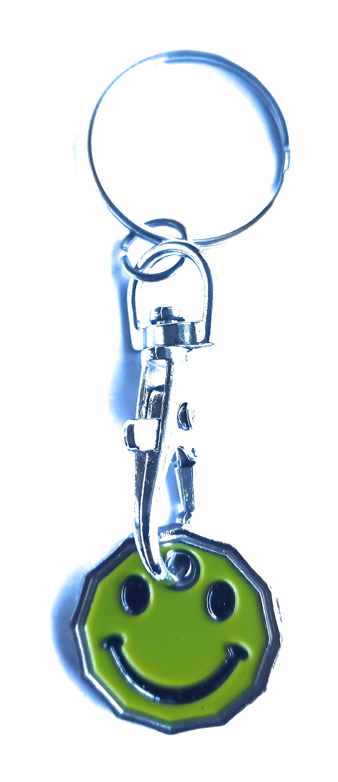 Buy UK Phoenix Shopping Trolley Token Key Ring 12 Sided Shape £1 Pound