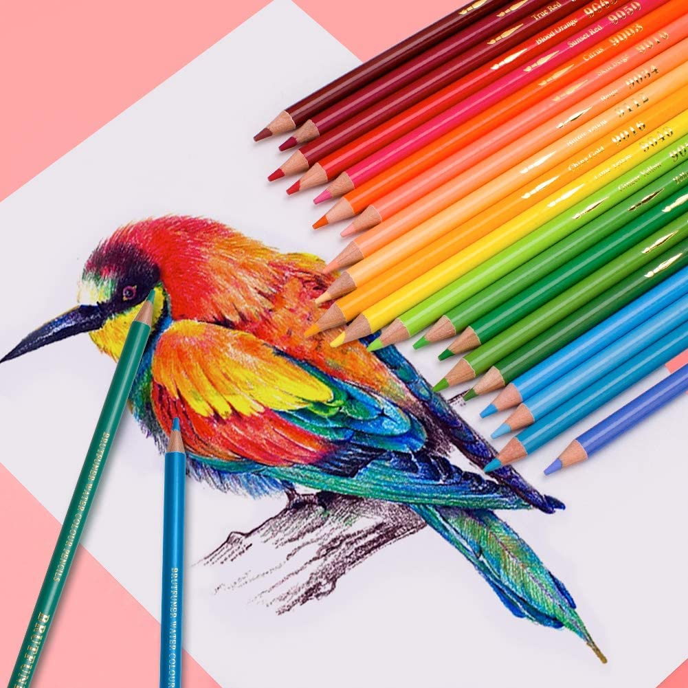 SYGA 120 Water Soluble Colored Pencil Set Full Set Of Drawing Painting Tool Beginner Drawing Supplies Box Pack Student Gift 1