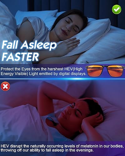 Miniatura 7 de Blue Light Blocking Glasses Gaming- Filtering Computer Gaming Screen/TV/Phone UV Blue Ray
