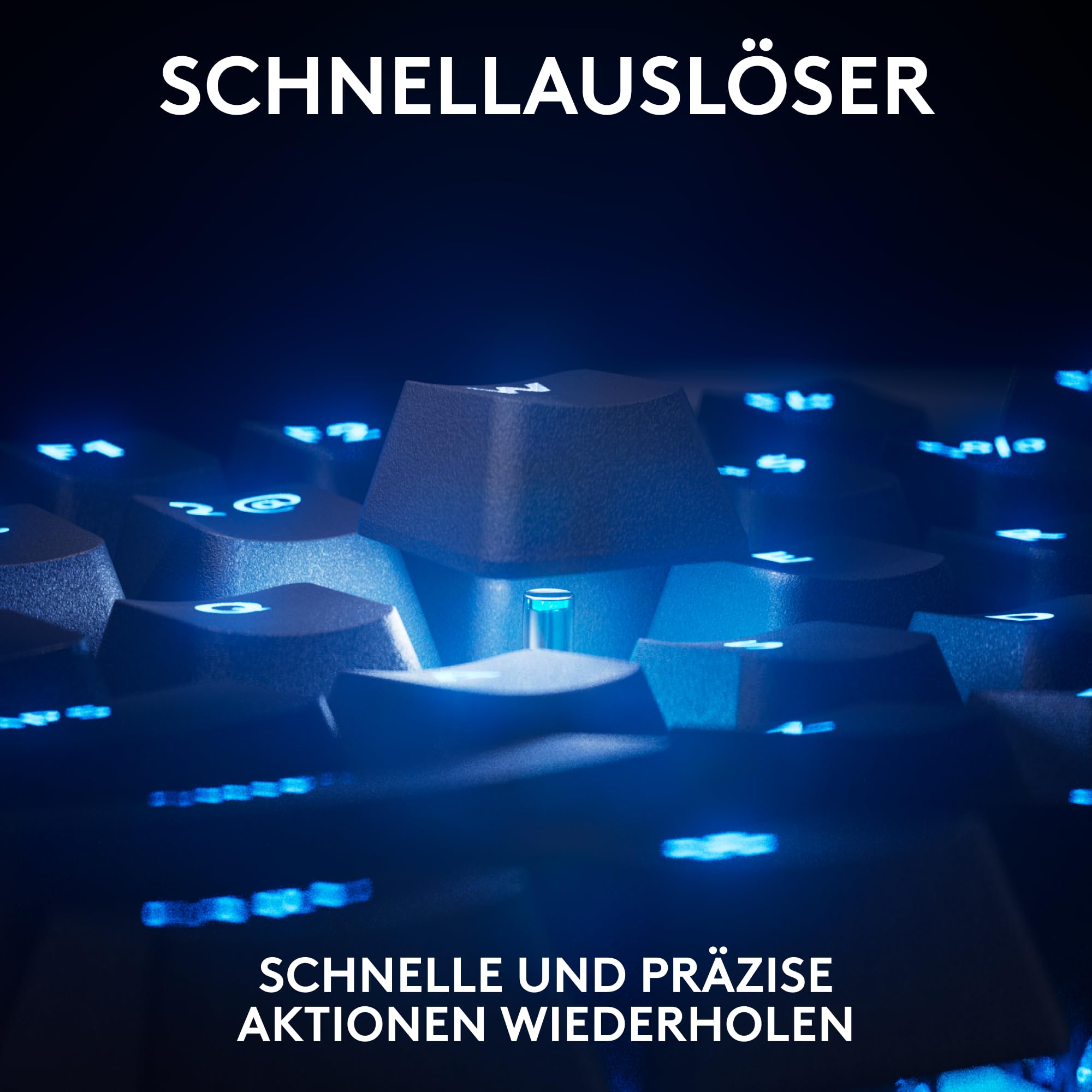 Logitech G PRO X TKL Rapid Tenkeyless kabelgebundene Gaming Tastatur mit magnetischen Analogschaltern, Trigger-Modus, einstellbarem Auslöser, anpassbarer RGB-Beleuchtung, DEU QWERTZ - Schwarz - 3