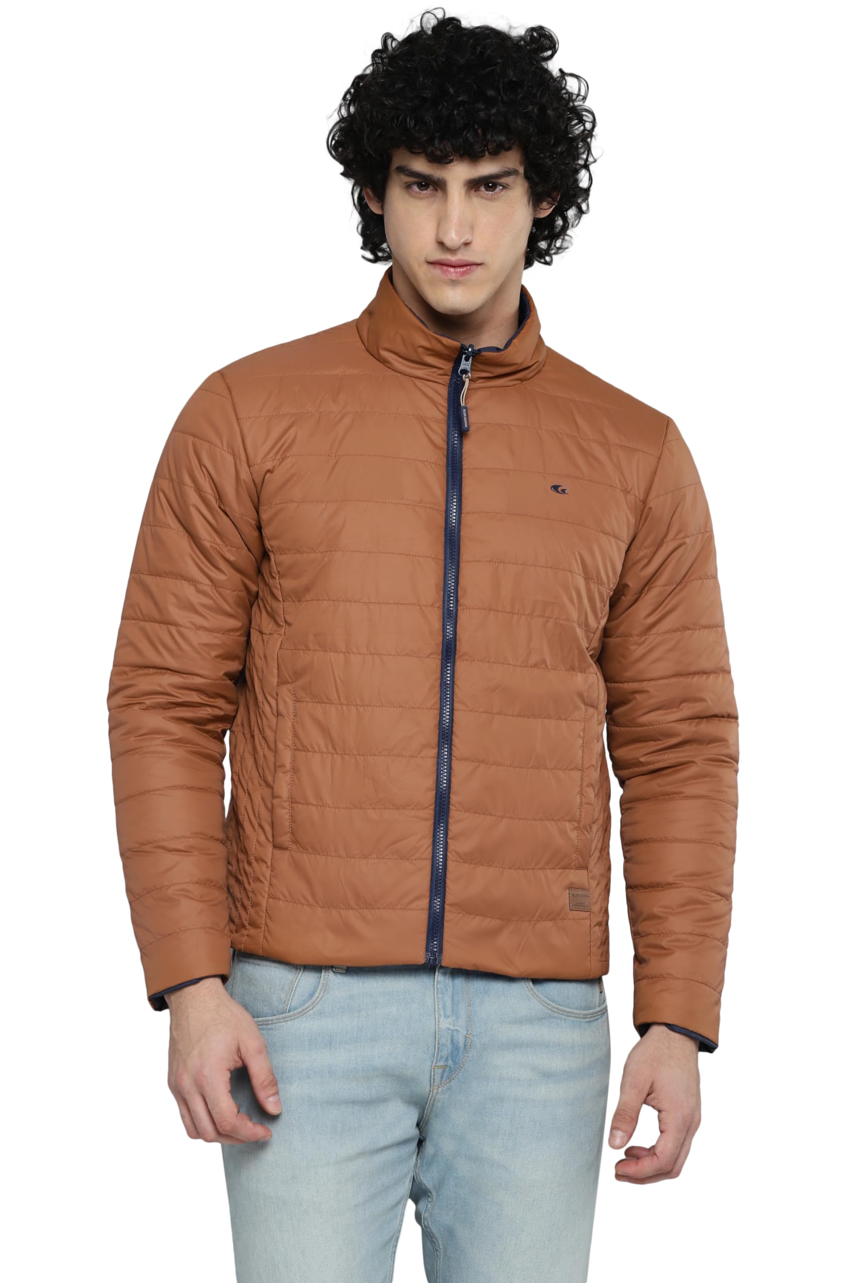allen cooper Reversible Comfortable Full Sleeve Water Repellent Standard Length Quilted/Windcheater Padded Puffer Winter Warm Jackets For Men(Navy/Maroon-Navy/Mustard Size- S,M,L,XL,XXL)-picture-18